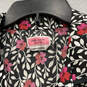 Womens Multicolor Floral Long Sleeve Sleepwear Two Piece Pajama Set Size L image number 6