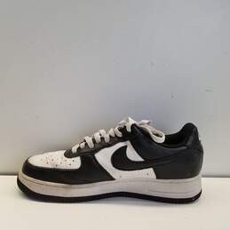 Nike Air Force 1 Low ID By You Custom White Black Casual Shoes Men's Size 9.5 alternative image