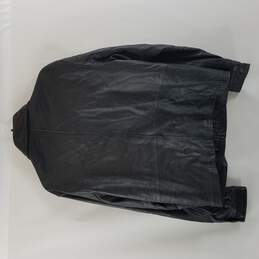 Covington  Womens Black Leather Jacket 34-36 alternative image