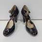 Michael Kors Women's Leather Alligator Print Ankle Strap Heels Size 6.5M image number 2