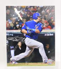 2016 Kyle Schwarber Autographed World Series 8x10 Chicago Cubs