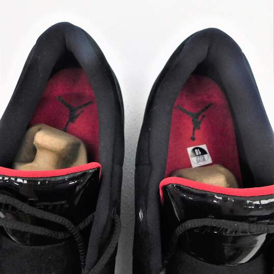 Air Jordan Team Elite 2 Low Black Red Men's Shoe Size 18 image number 5