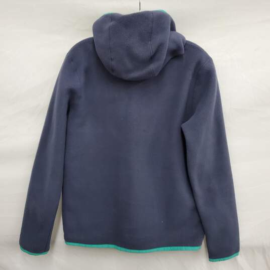 Cotopaxi WM's Teca Full Zip Blue Stripe Fleece Hoodie Size M image number 2