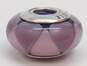 925 Pandora Retired Captivating Purple Glass Charm image number 1