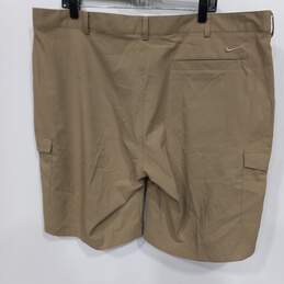 Men's Beige Nike Dri-Fit Golf Shorts Size 42 NWT alternative image