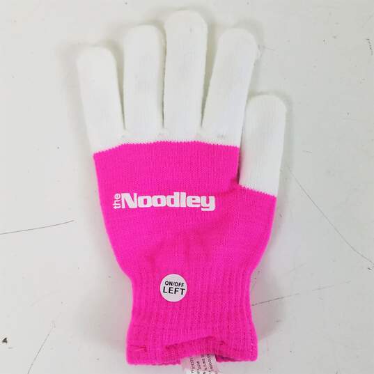 The Noodley Flashing Lights Women Gloves image number 3