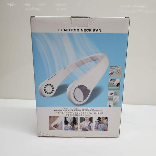 Leafless Neck Fan Usb Rechargeable Untested image number 3