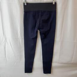 Ann Taylor Slim Navy Blue Stretch Pants Size XS alternative image