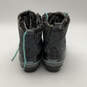 NIB Womens Keri Gray Round Toe Fur Trim Lace Up Duck Snow Boots Size 11 M image number 3