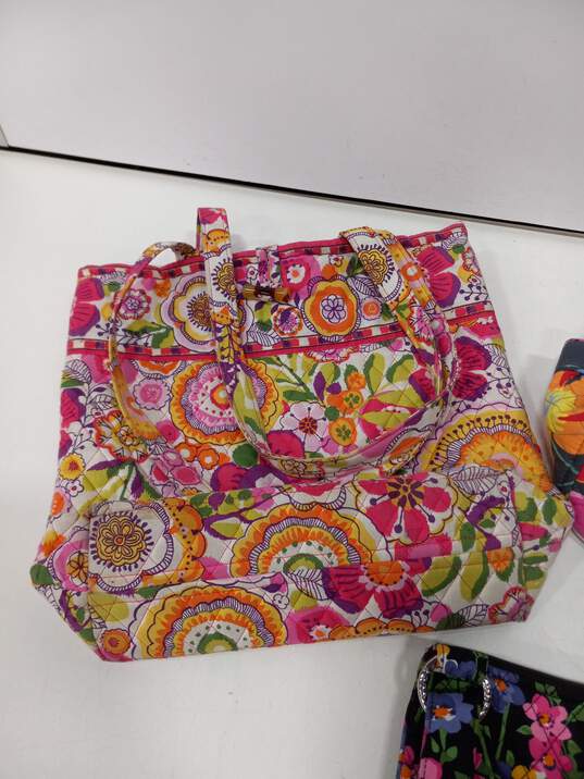 Bundle of 3 Assorted Multicolor Vera Bradley Bags image number 3