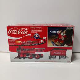Lionel Coca-Cola Electric G-Gauge Train Set IOB Untested
