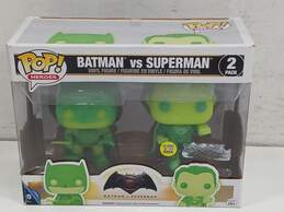 Funko Pop! Heroes Batman vs. Superman Glow in the Dark Set NIB