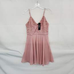 Lulus Purple Pink Sleeveless Mini Dress WM Size S NWT