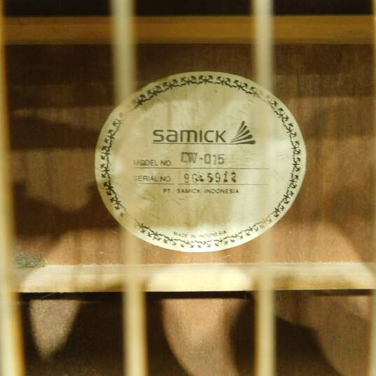 Samick Brand LW-015 Model Wooden 6-String Acoustic Guitar image number 3