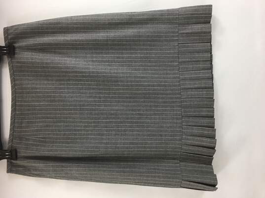 Classic Pinstripe Skirt Size 8 image number 2