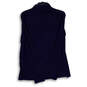 Mens Blue Long Sleeve Mock Neck Casual Pullover T-Shirt Size Large image number 2