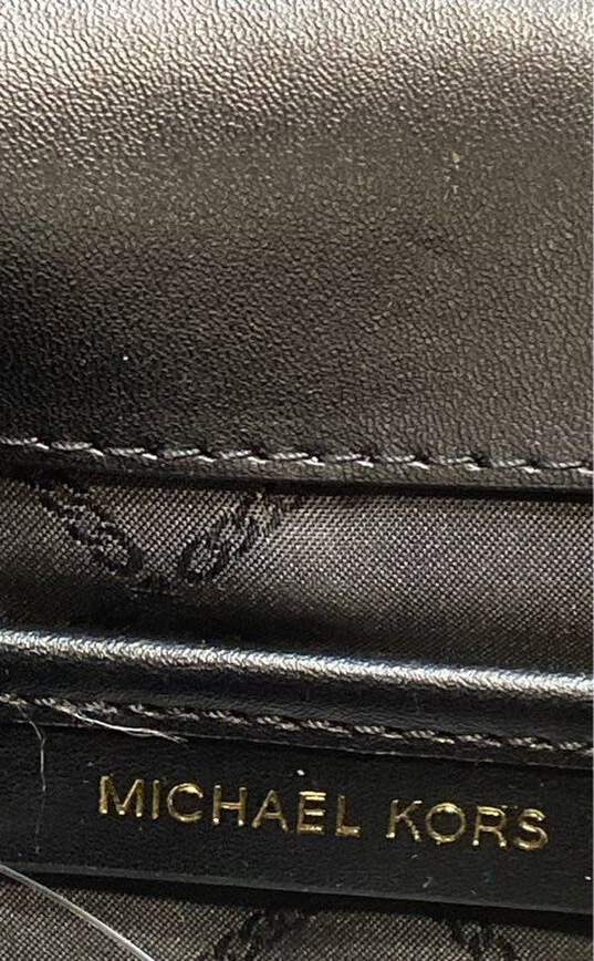 Michael Kors Heather Signature Animal Print Shoulder Satchel Bag image number 4
