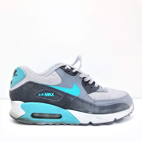 musical Mecánica Ser amado Buy the Nike Air Max 90 Essential Hyper Jade Cool Grey Wolf 537384-033 Size  9 | GoodwillFinds
