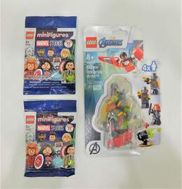 LEGO Marvel Sealed Minifigures 71031 & Avengers Falcon & Black Widow Team 40418