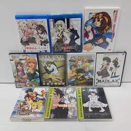 Bundle Of Assorted Anime DVDs (10 cases, 22 DVDs)