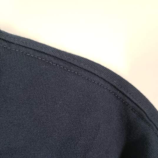 Mens Regular Fit Henley Neck Long Sleeve Pullover T-Shirt Size XL (46-48) image number 3