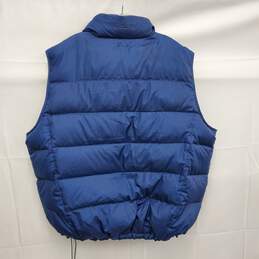 Eddie Bauer Outdoor Goose Down Blue Puffer Vest Size XXL alternative image