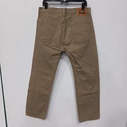 Levi Men's Brown Jeans Size W36 L32 alternative image