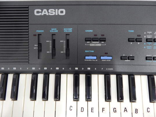 VNTG Casio Model Casiotone MT-600 Electronic Keyboard w/ Manual and Power Adapter image number 3