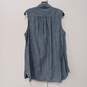 Duluth Trading Co Women's Sleeveless Button Up Tunic Top Size XL image number 2