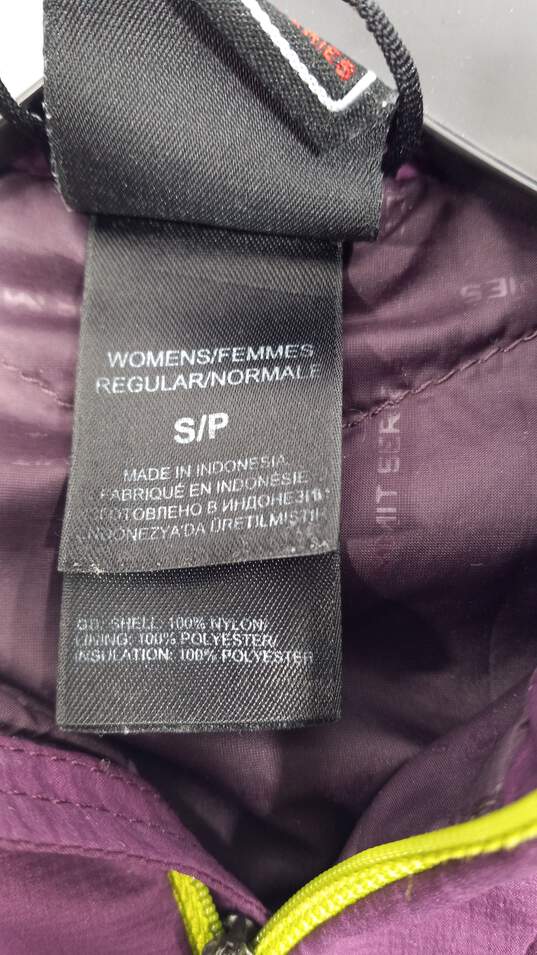 The North Face Women's Purple Quarter Zip Jacket Size S image number 4