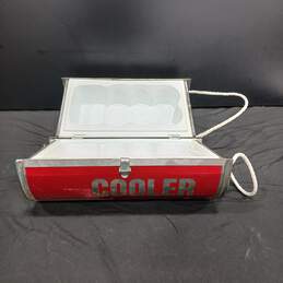 Vintage Metal Cooler