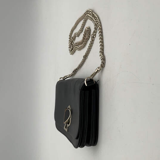 Chain Strap Crossbody Bag Women's Black