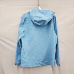 NWT L.L. Bean WM's Cascade Blue Cresta Stretch Rain Jacket & Hood Size MM alternative image