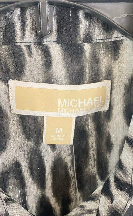 Michael Kors Black T-shirt - Size Medium image number 3
