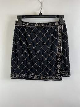 Tobi Women Black Sequin Skirt S