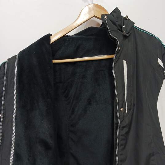 Women's ZeroXPosure Long Sleeve Hooded Full Zip Windbreaker Jacket Medium image number 3