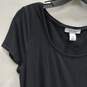 White House|Black Market Black T-Shirt Women's Size S image number 3