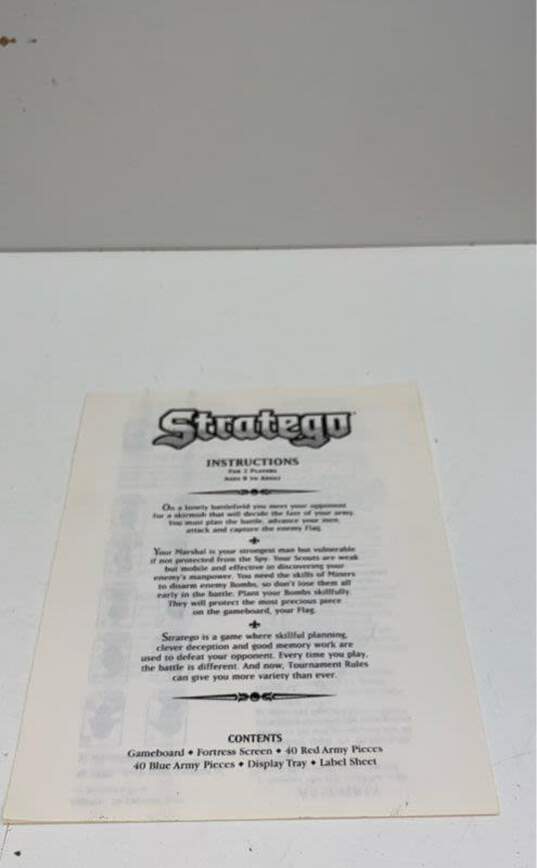Milton Bradley Stratego 1977 Board Game image number 5