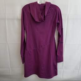 Title Nine women's purple hooded activewear dress XS alternative image