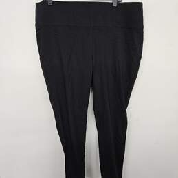 Maurices Black Pull On Skinny Ankle Pants