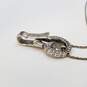 Brighton Silver Tone Badge Holder 34 In Chain 37.5g image number 3