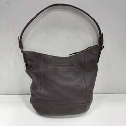 The Sak Brown Pebbled Leather Shoulder Bag Satchel Purse alternative image