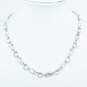 Vintage Eisenberg Ice Icy Rhinestone Silver Tone Necklace & Clip On Earrings 40.9g image number 6