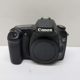Canon EOS 30D 8.2MP Digital SLR Camera - Black (Body Only) with Changer alternative image