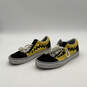 Unisex Old Skool 500714 Black Yellow Lace-Up Sneaker Shoes Size M 7 W 8.5 image number 1