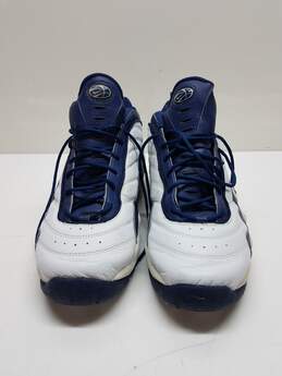 Nike Air Max Uptempo 3.0 White and Blue Sneakers Size 18