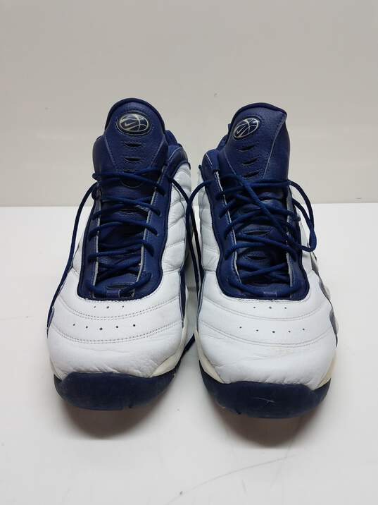 Nike Air Max Uptempo 3.0 White and Blue Sneakers Size 18 image number 1