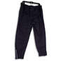 Mens Blue Elastic Waist Pockets Stretch Pull-On Athletic Track Pants Sz XL image number 2