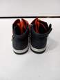Gucci Hudson Men's Black & Orange Shoes Size 7.5 image number 4