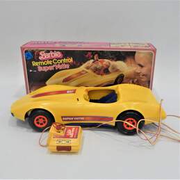 VTG 1979 Mattel Barbie Remote Control Super Vette Car Doll Toy Incomplete IOB